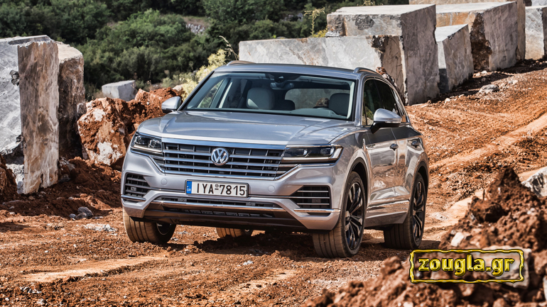 Το νέο VW Touareg έχει ανέβει πολλά επίπεδα και το δείχνει